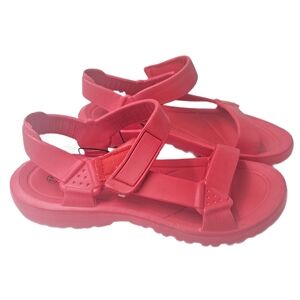 Mudd Pink EVA Sandals Adjustable Ankle Strap Water Friendly Shoes Size 11